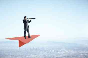 Leadership and research concept